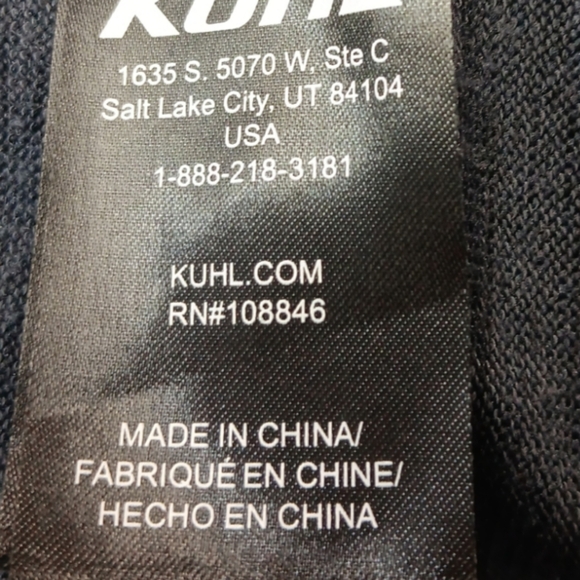 Kuhl Shirt Mens XL Gray Long Sleeve Base Layer Thermal Logo Casual Gorpcore - Picture 5 of 7